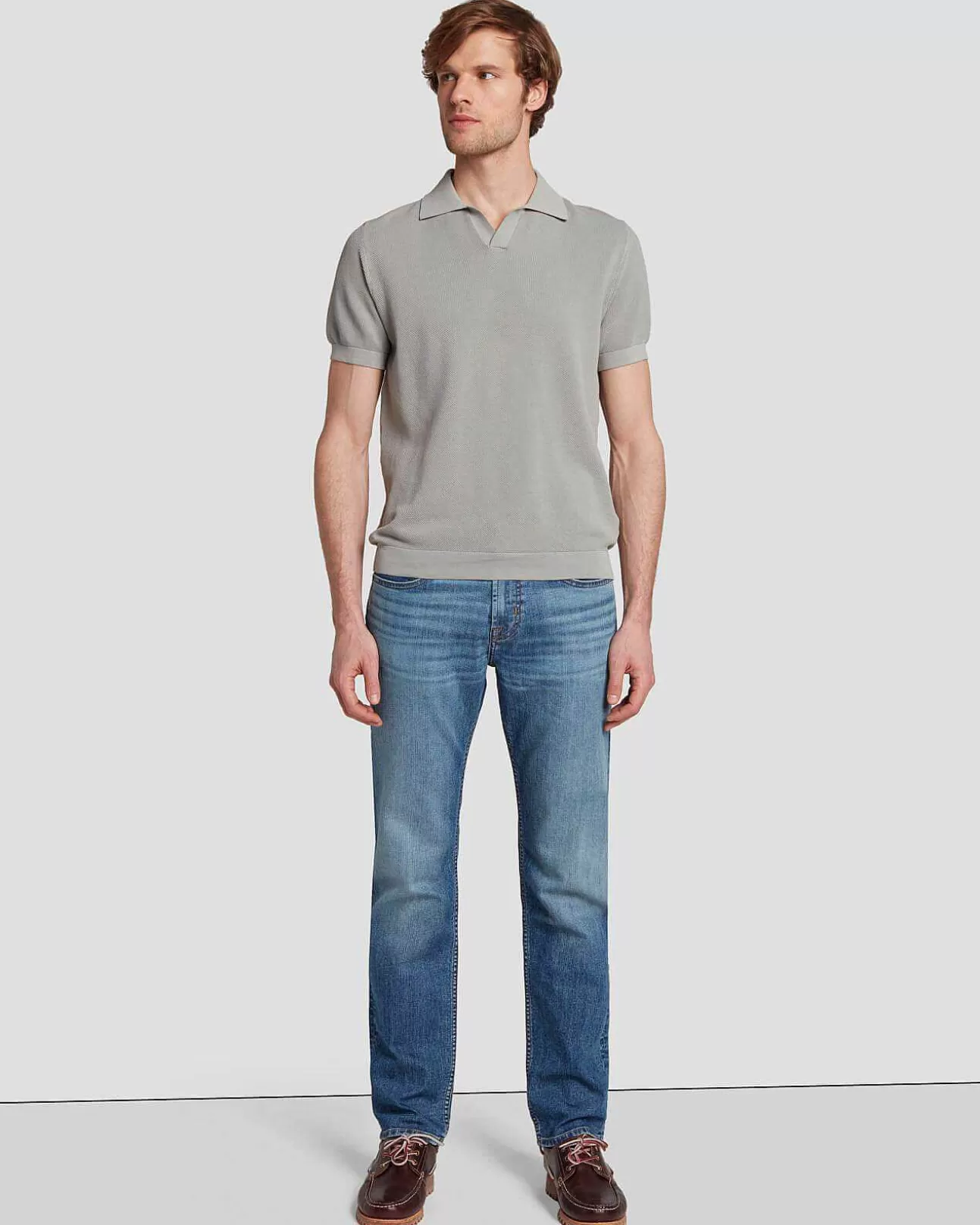 7 For All Mankind Airweft Straight In Alameda Hot