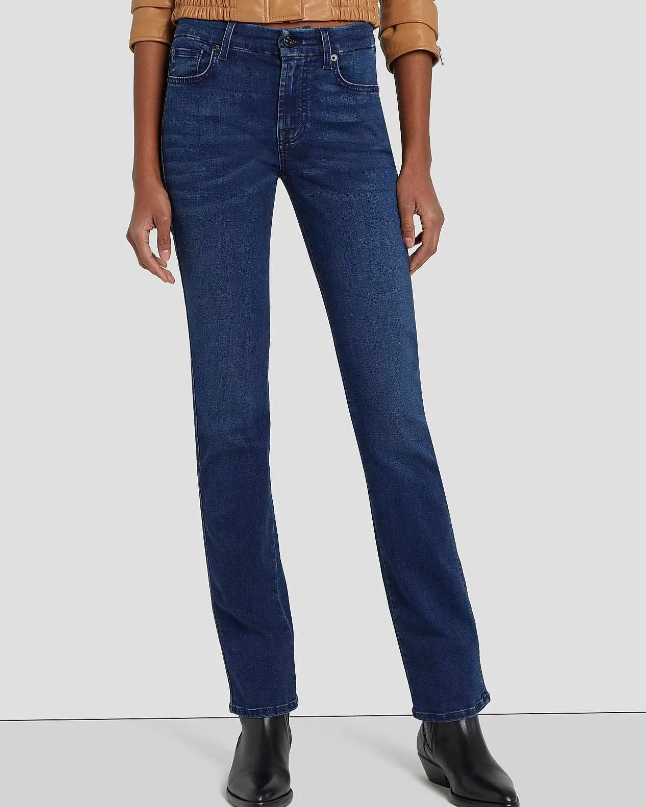 7 For All Mankind B(Air) Kimmie Straight In Parkstrase Flash Sale