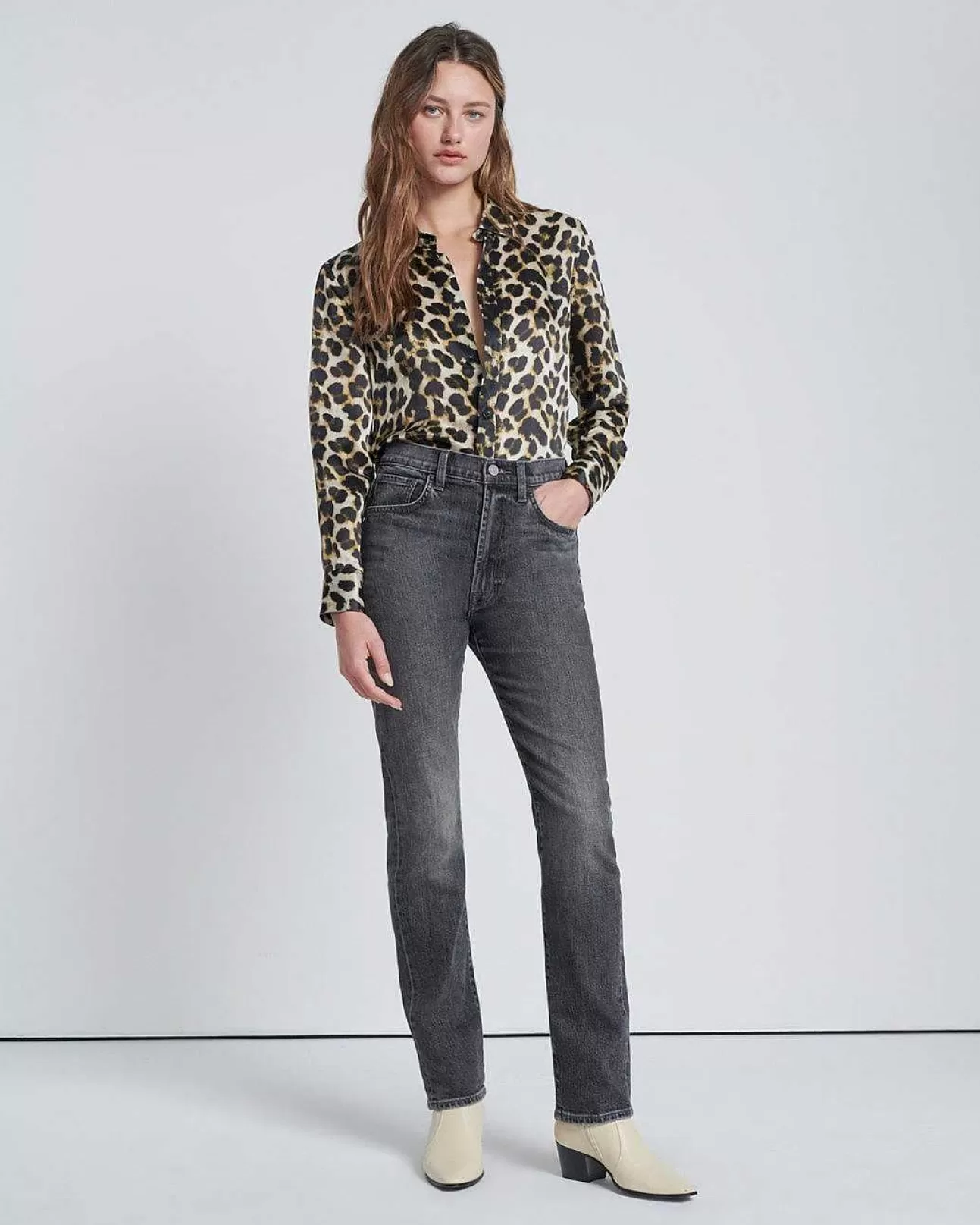 7 For All Mankind Beauty Denim Easy Slim In Vorstellung Online