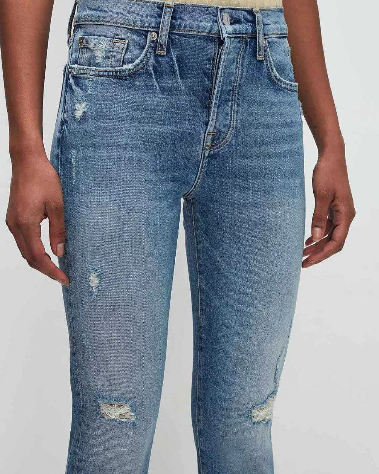 7 For All Mankind Beauty Denim Josefina Im Feigenblatt Figleaf De Flash Sale