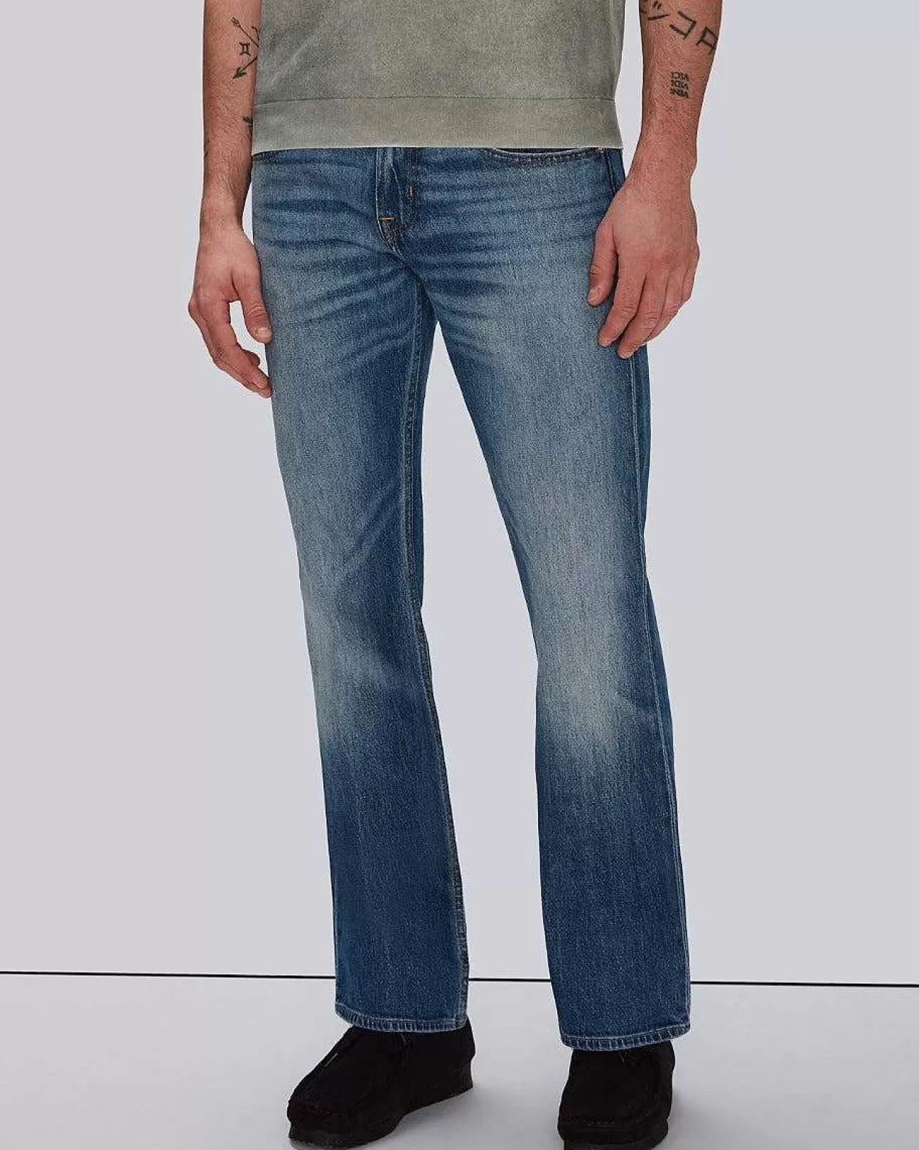 7 For All Mankind Brett Bootcut In Lagune Outlet