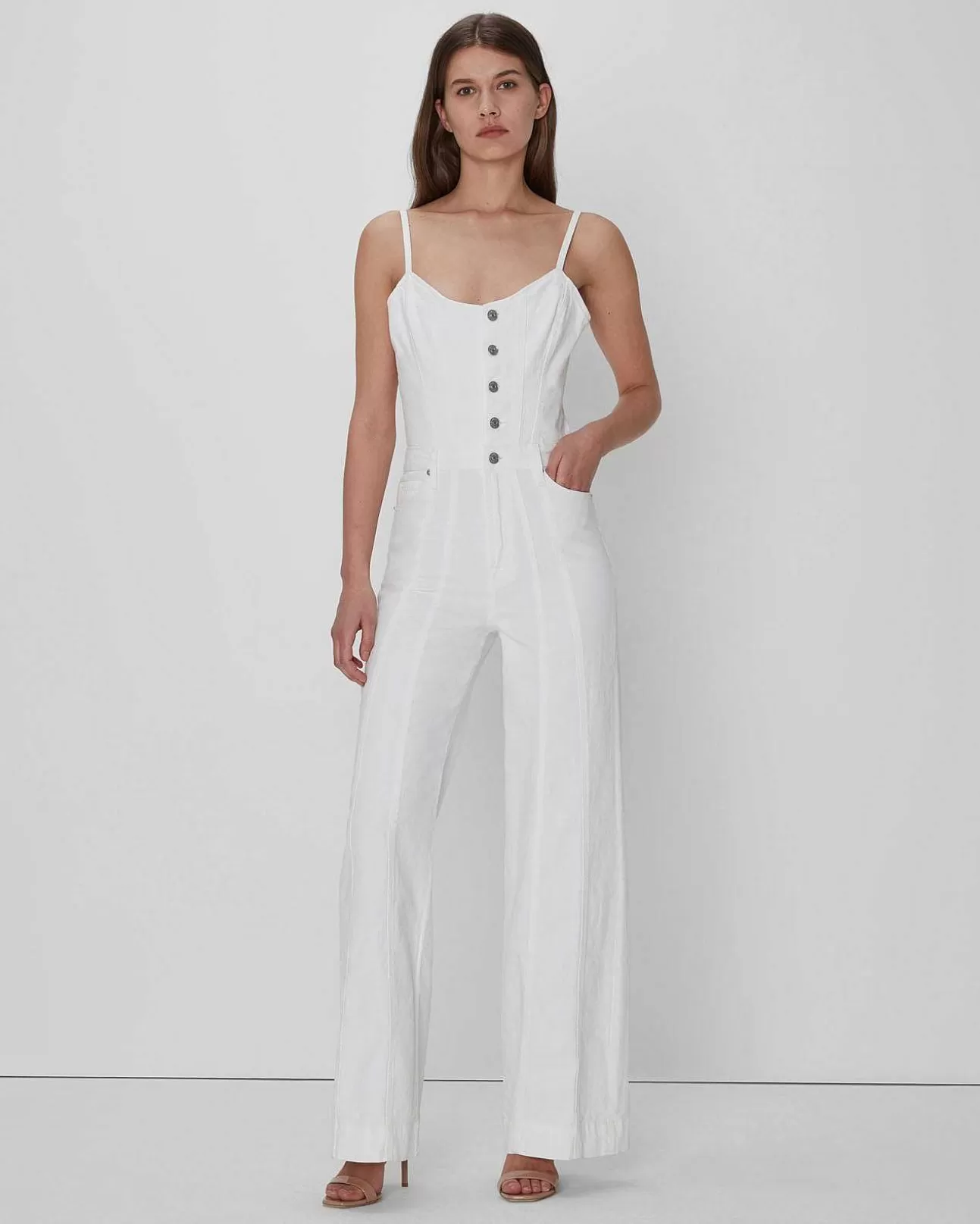 7 For All Mankind Bustier-Overall Weis Fashion