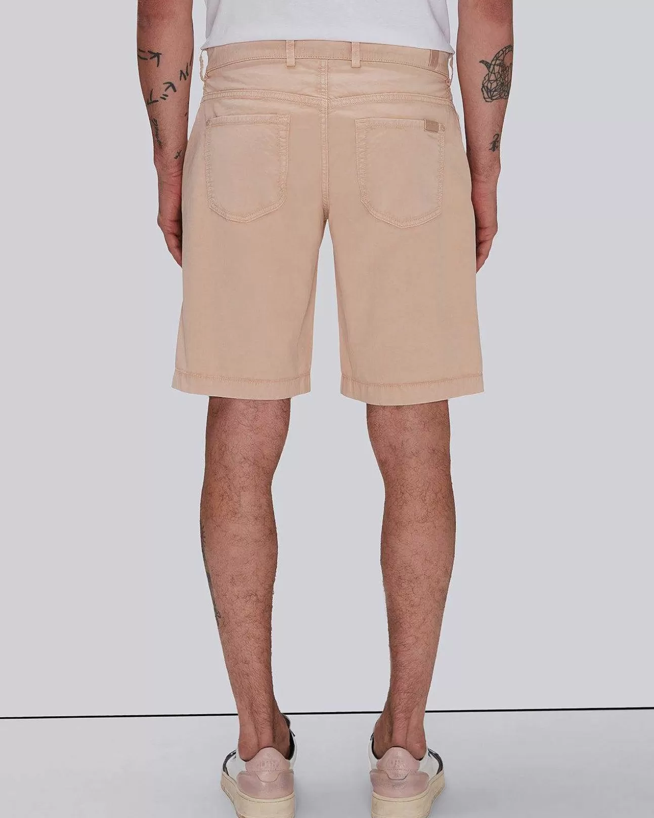 7 For All Mankind Chino-Shorts Aus Airweft-Twill Mandarine Store