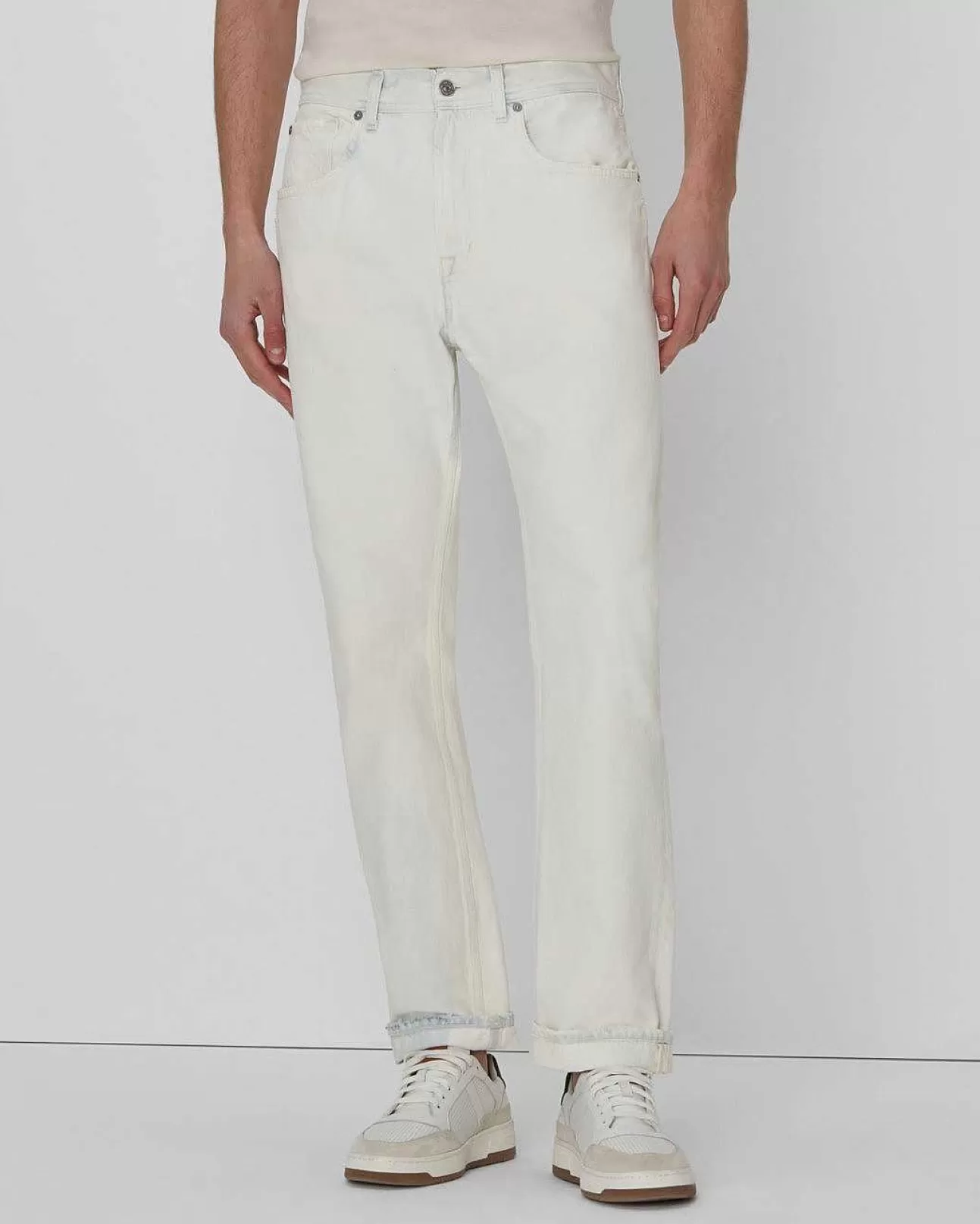 7 For All Mankind Cooper J In Gebleicht Bewolkt Online