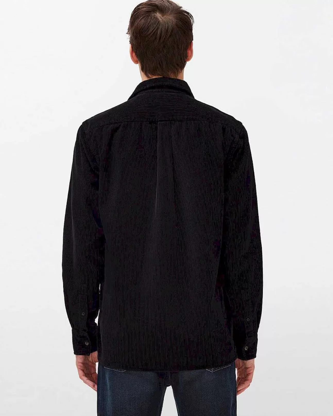 7 For All Mankind Cord-Overshirt In Schwarz Fashion