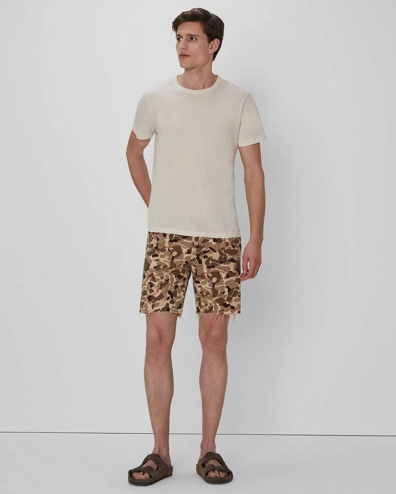 7 For All Mankind Cutoff-Shorts Camo Best Sale