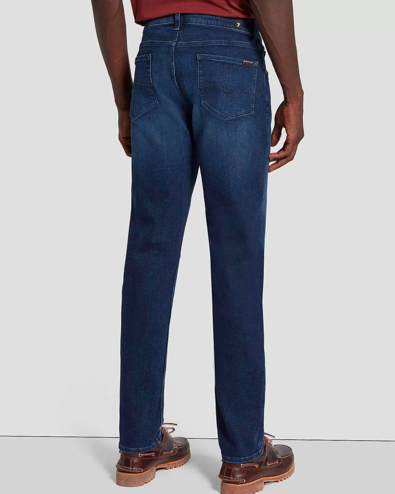 7 For All Mankind Earthkind Stretch Tek Slimmy Tapered In Rebus Cheap