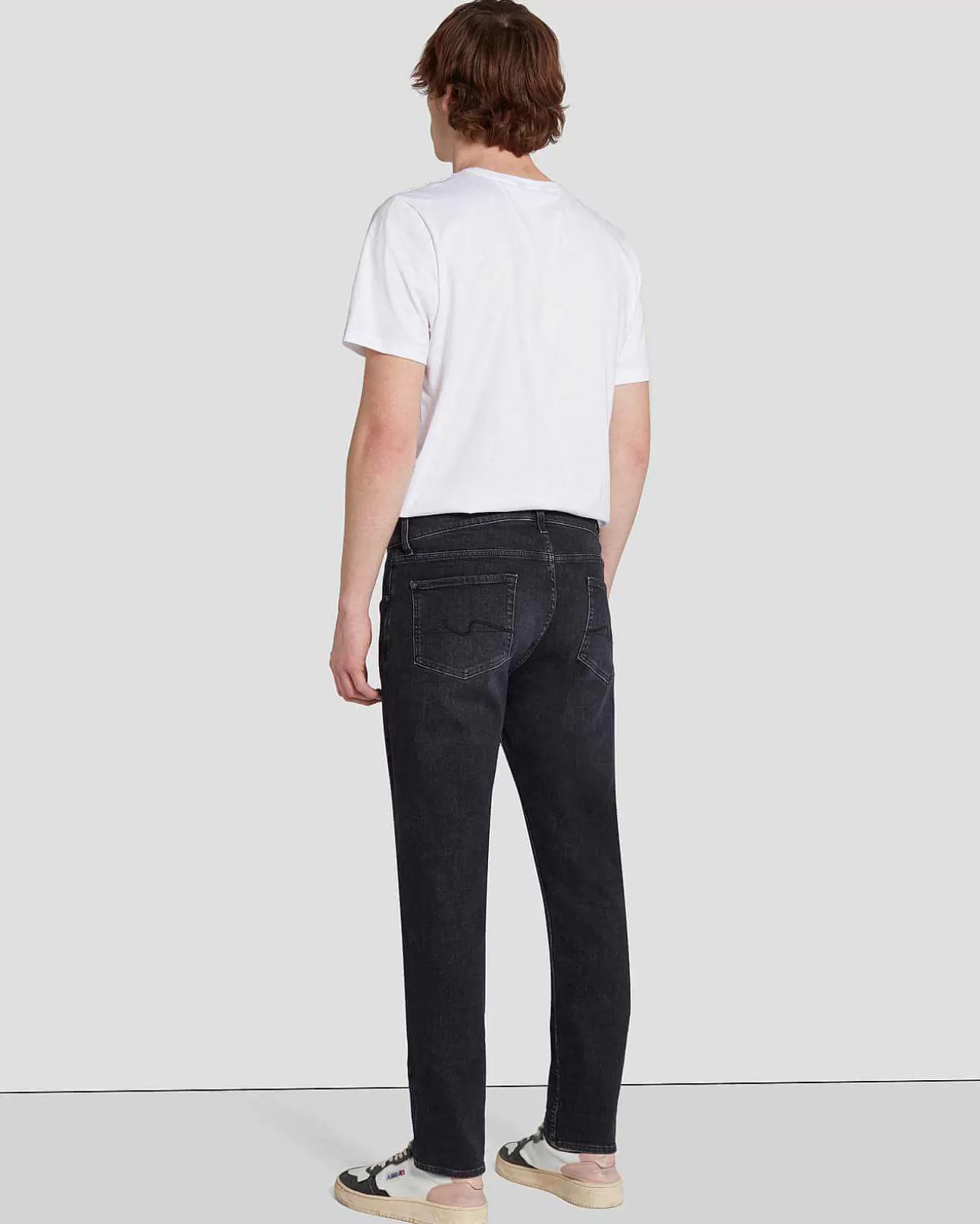 7 For All Mankind Earthkind Stretch Tek Slimmy Tapered In Idealist Cheap