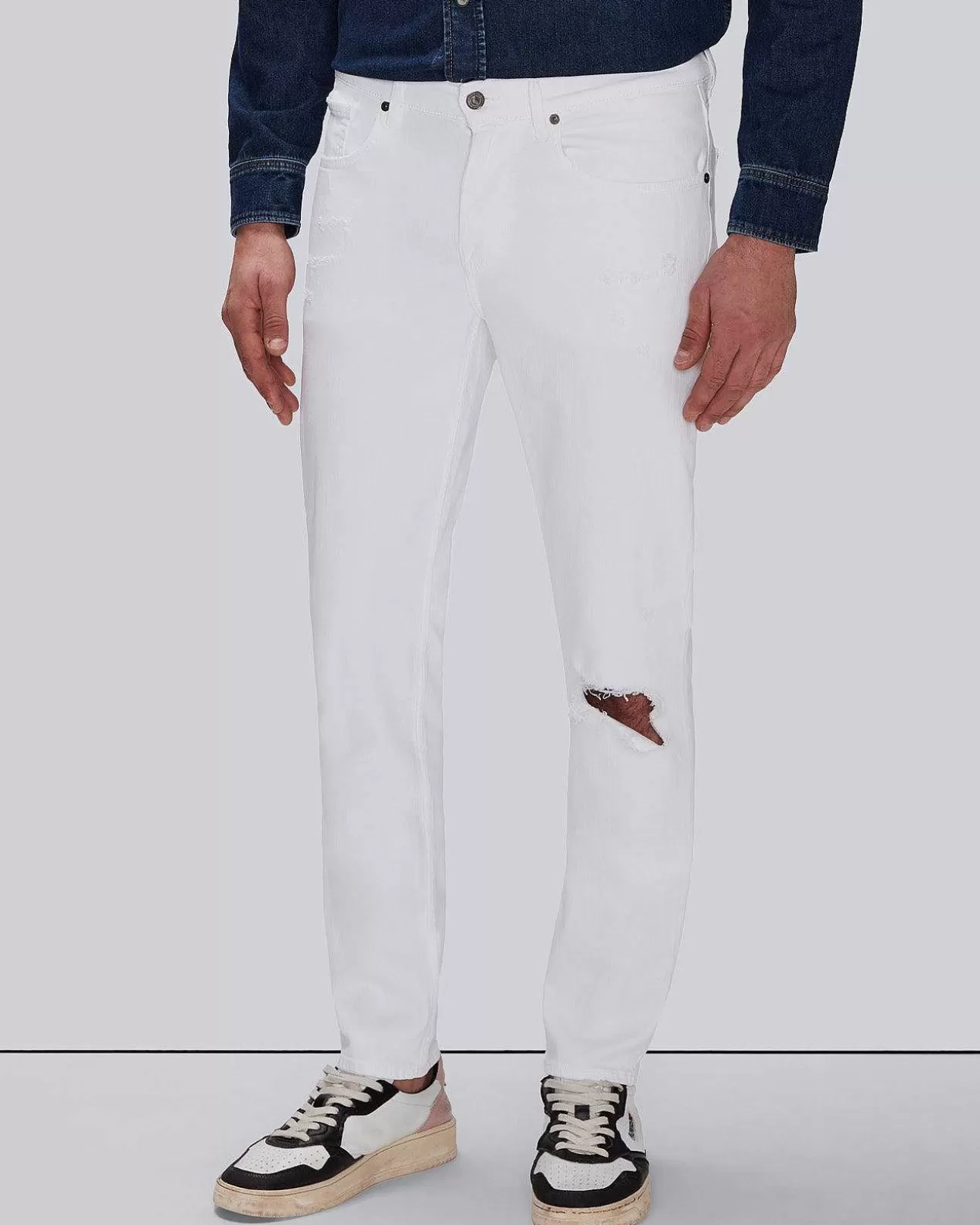 7 For All Mankind Earthkind Stretchtek Slimmy Tapered In Weis Online