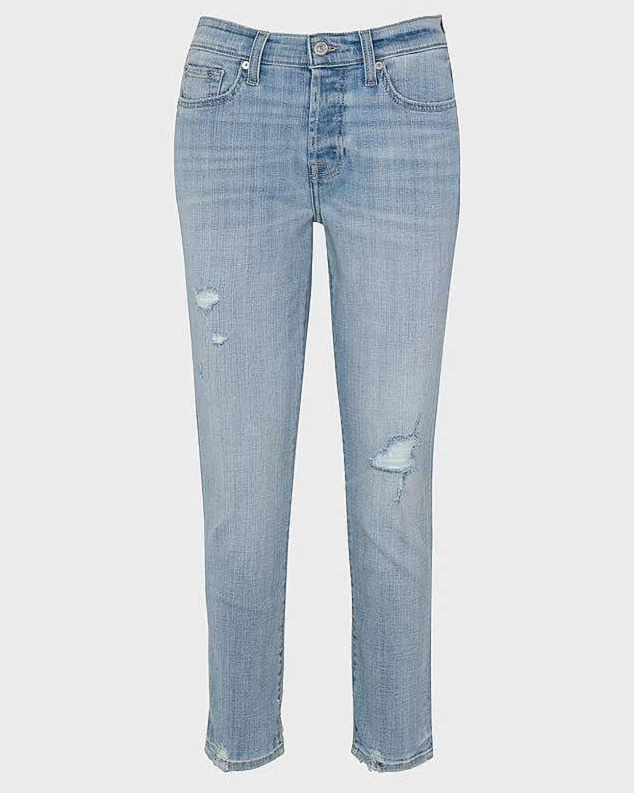 7 For All Mankind Gebrochener Twill Josefina In Coco Prive New