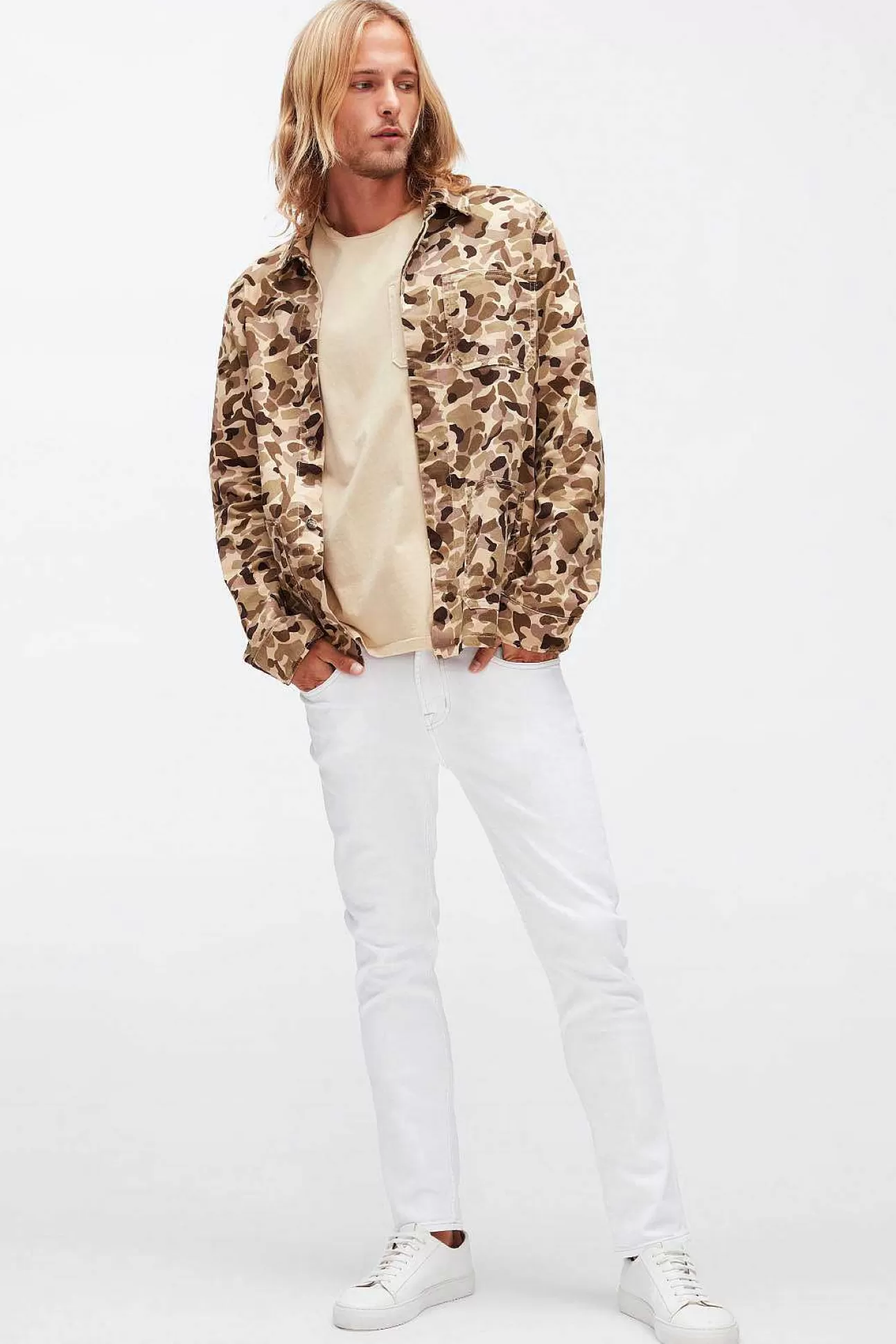 7 For All Mankind Hemdjacke In Camo Online