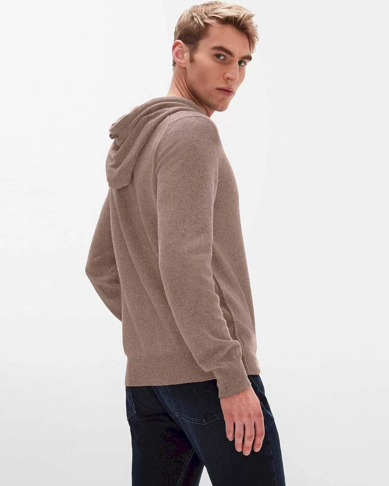 7 For All Mankind Kapuzenpullover Aus Kaschmir Taupe Best