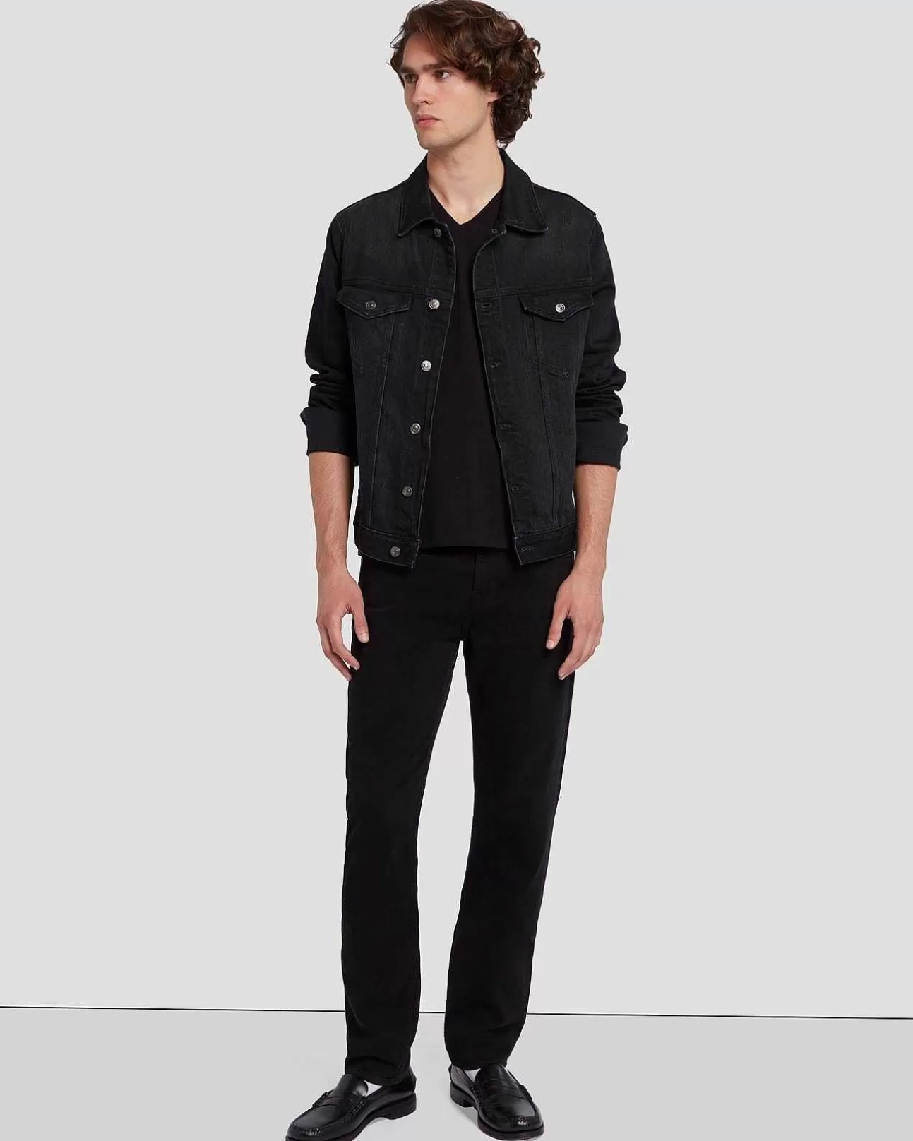 7 For All Mankind Linke Hand Adrien In Echtes Schwarz Outlet