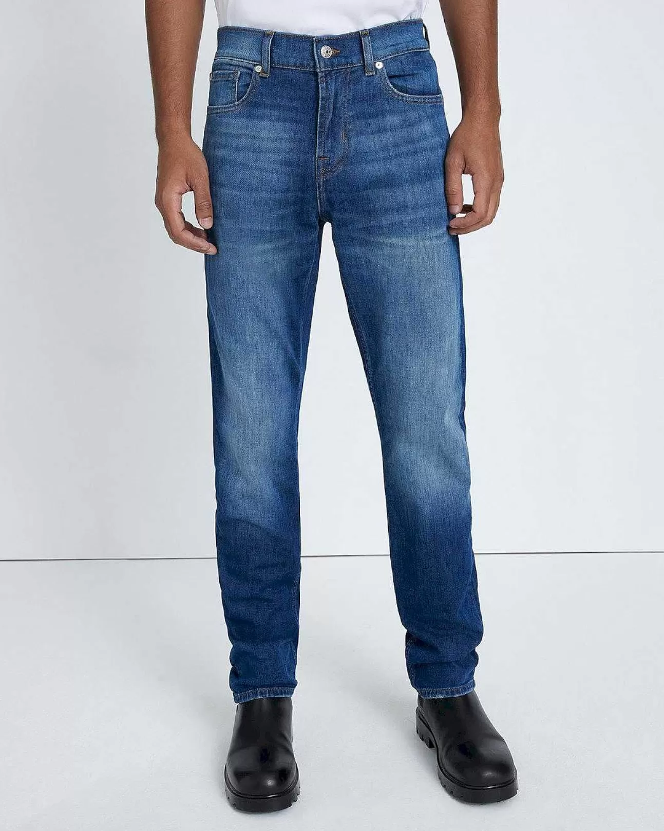 7 For All Mankind Linke Hand Slimmy In Redvale Discount