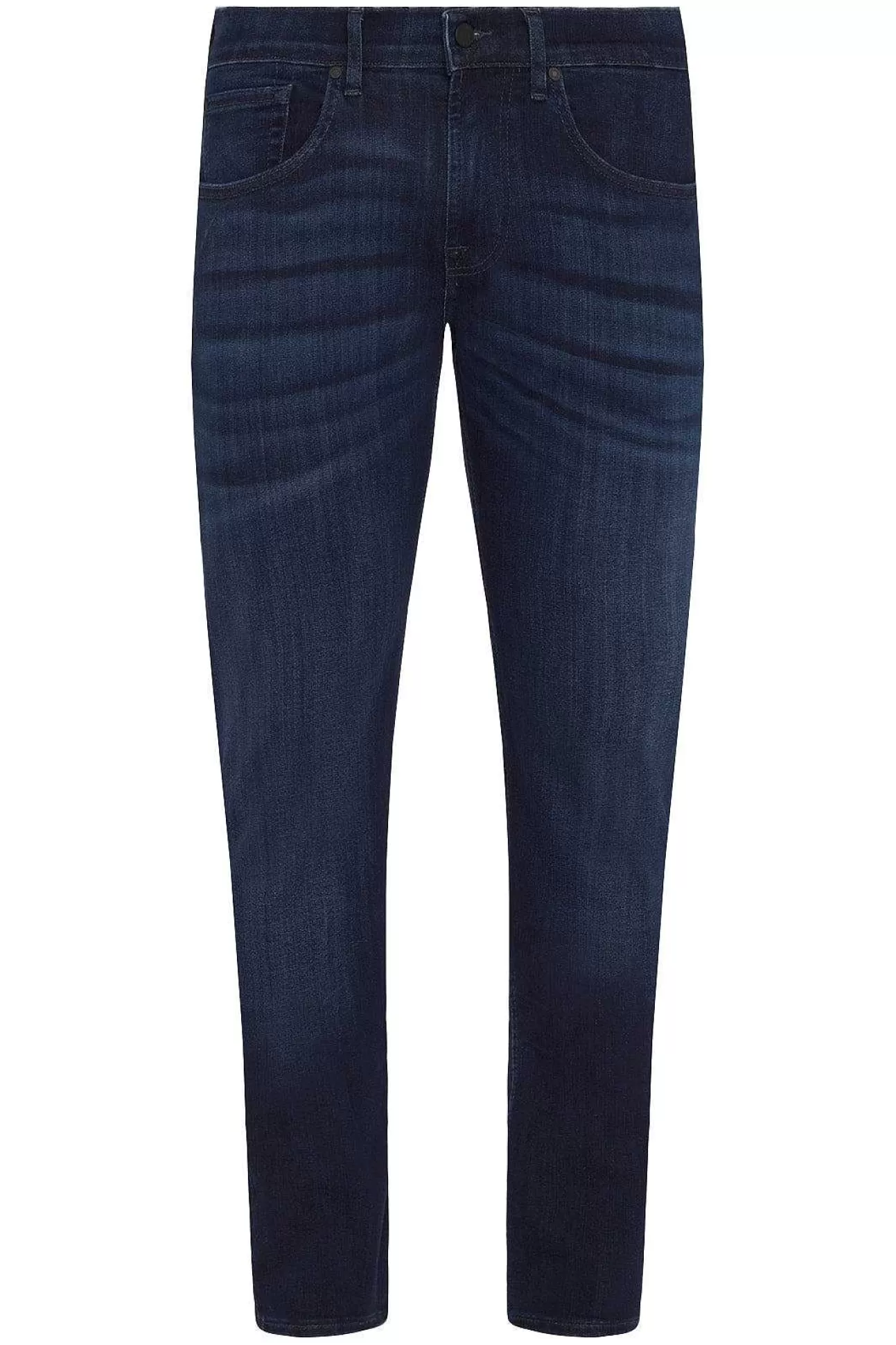 7 For All Mankind Luxe Performance Plus Slimmy Tapered In Tiefes Blau Clearance