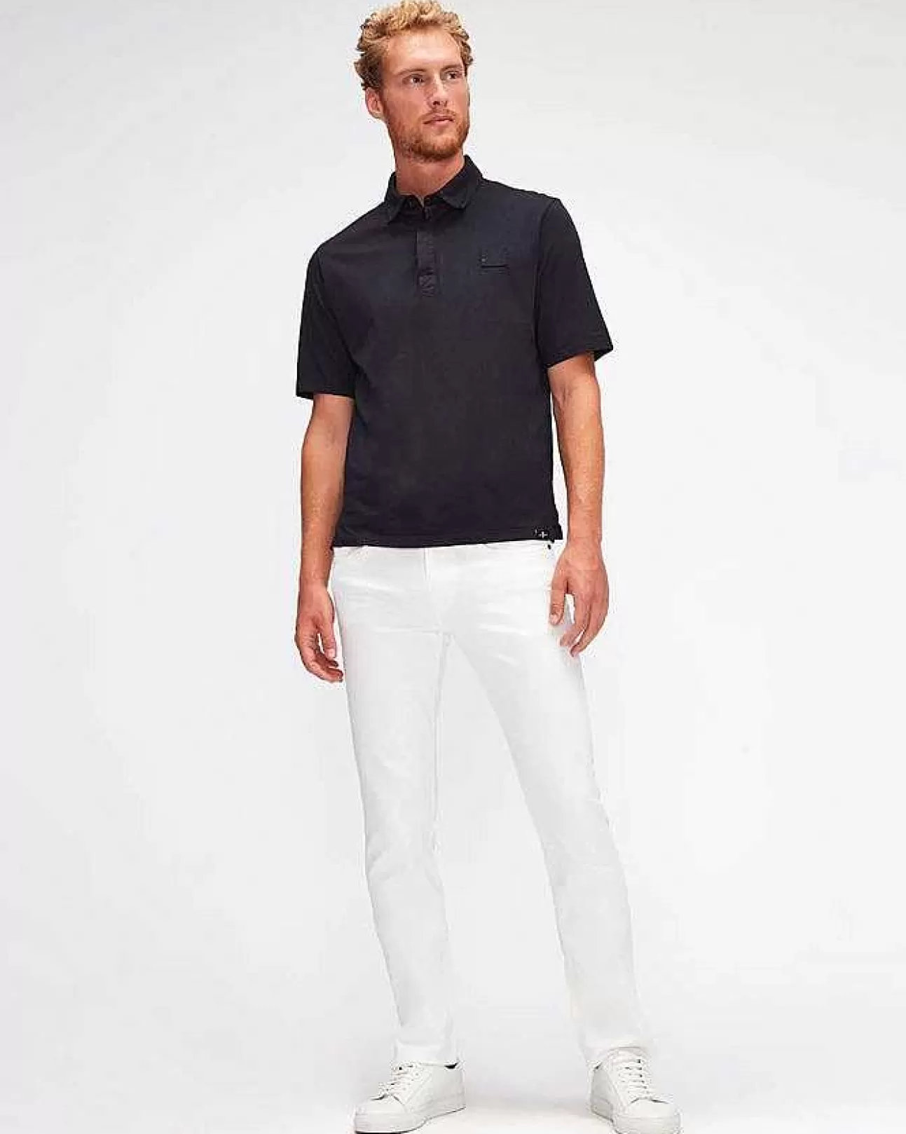 7 For All Mankind Luxe Performance Slimmy Clean Pocket In Weis Outlet