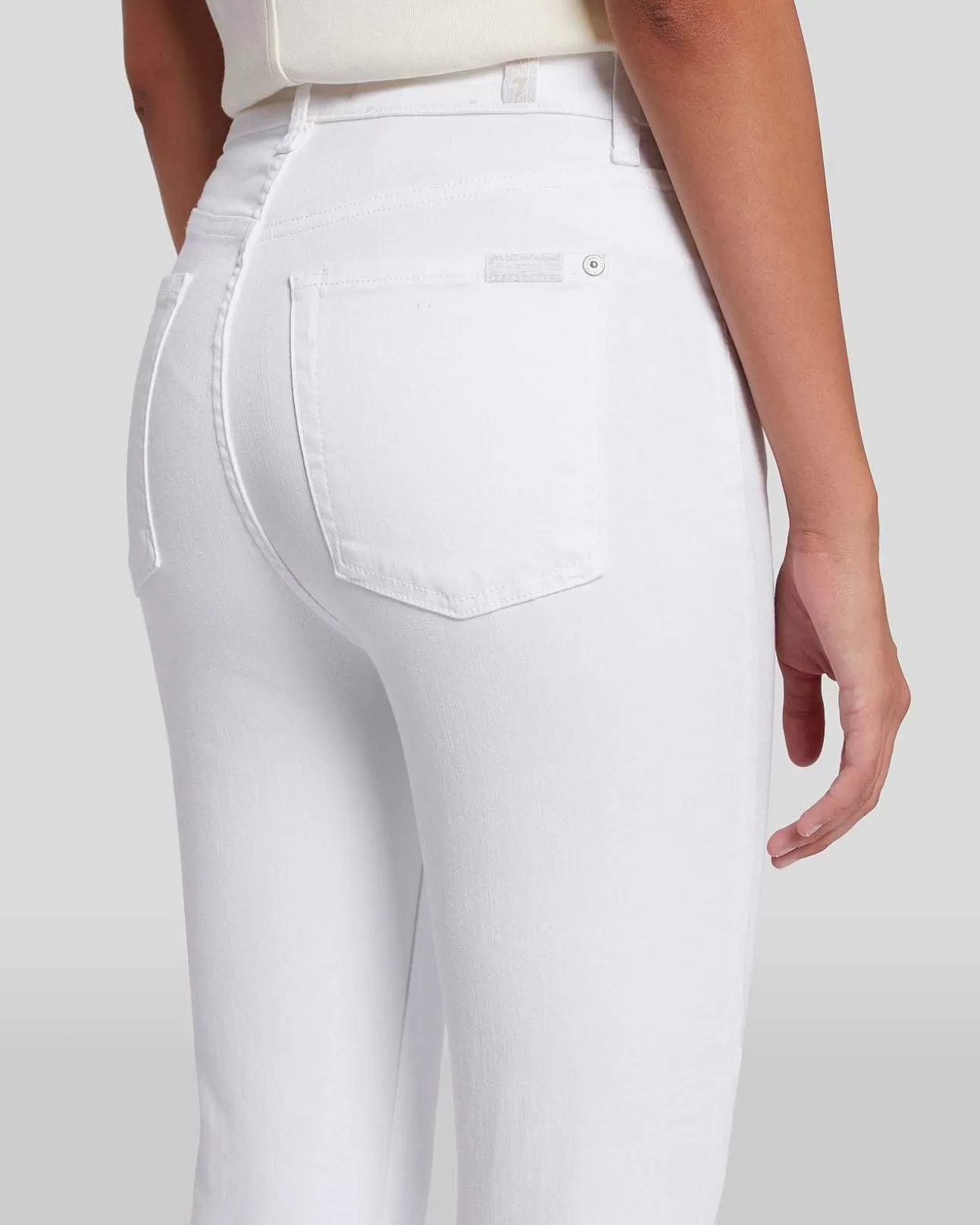 7 For All Mankind Slim Illusion High Waist Ankle Skinny In Luxurioses Weis Shop