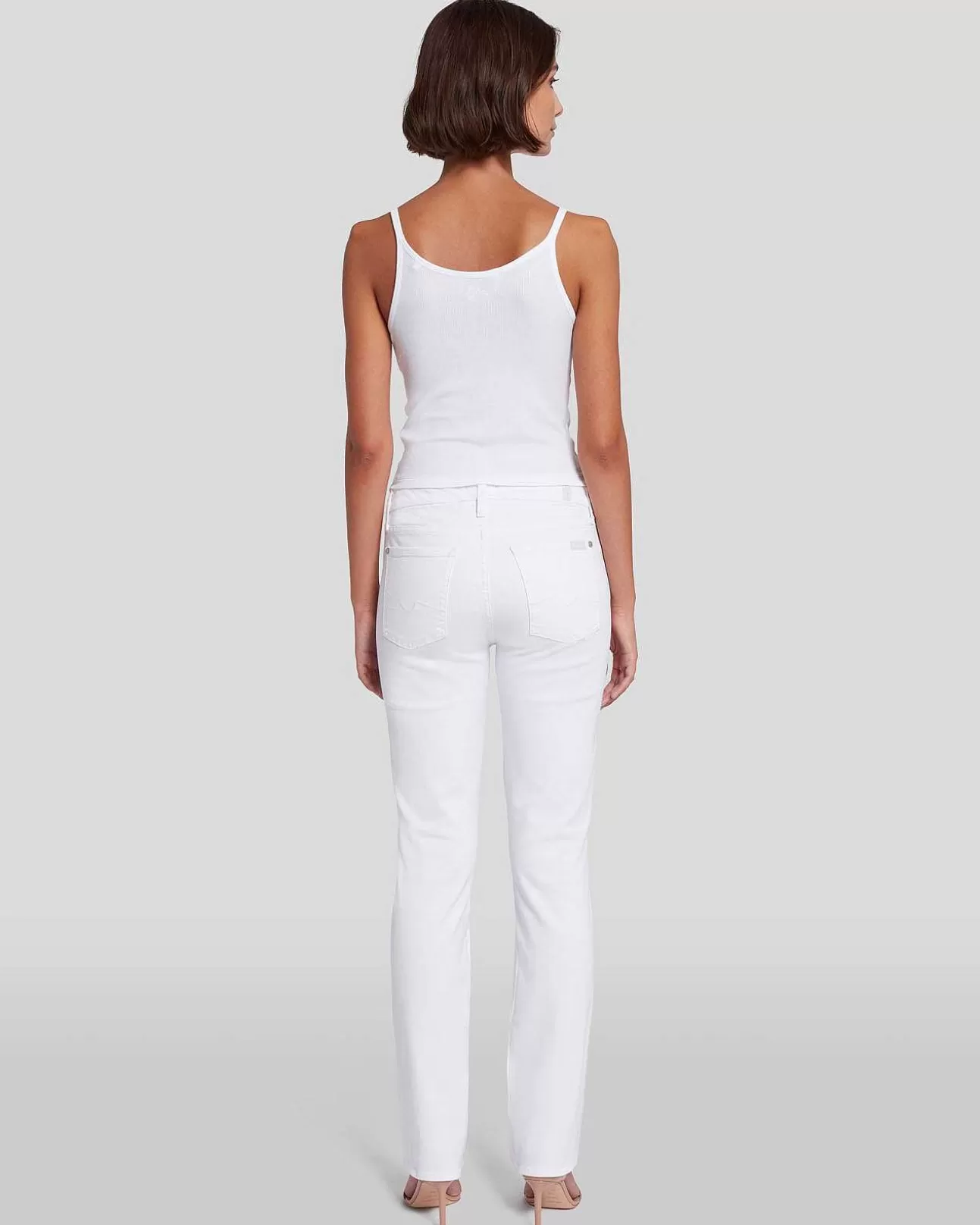 7 For All Mankind Slim Illusion Kimmie Straight In Luxurioses Weis Clearance