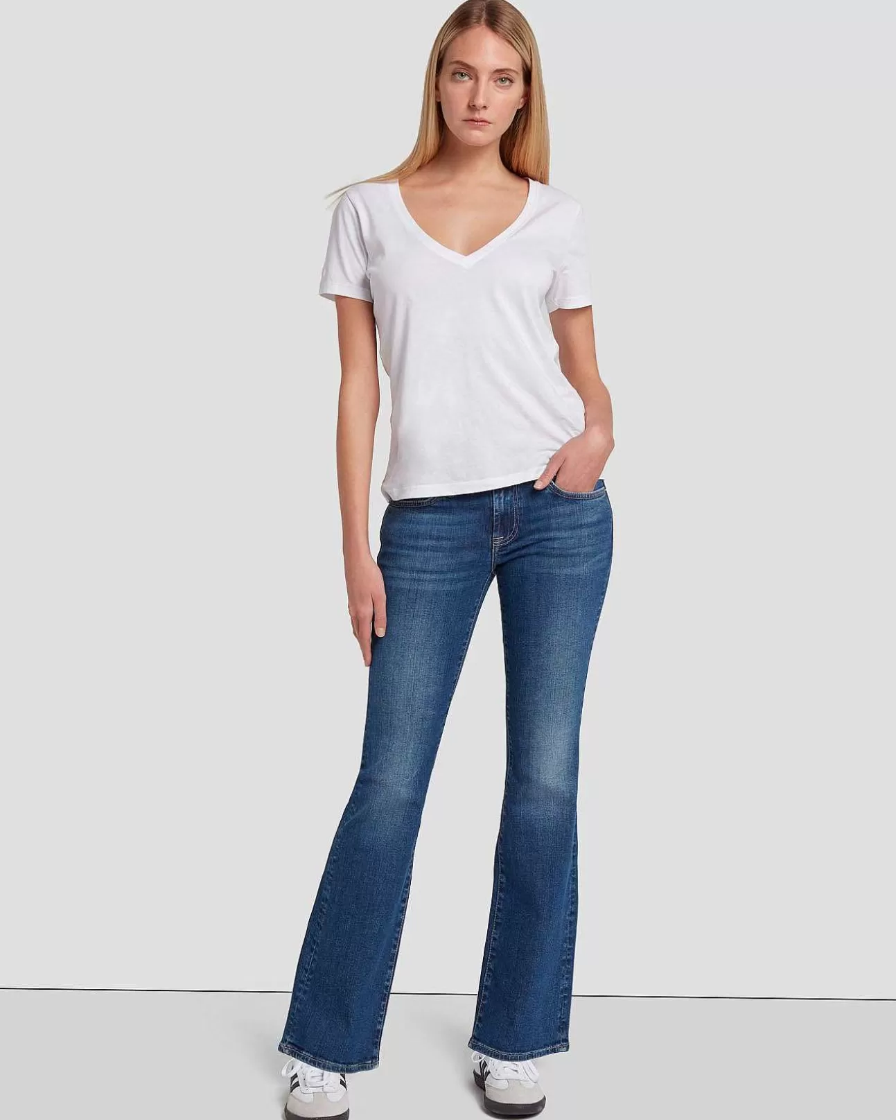 7 For All Mankind Tailorless Original Bootcut In New York Dark Clearance