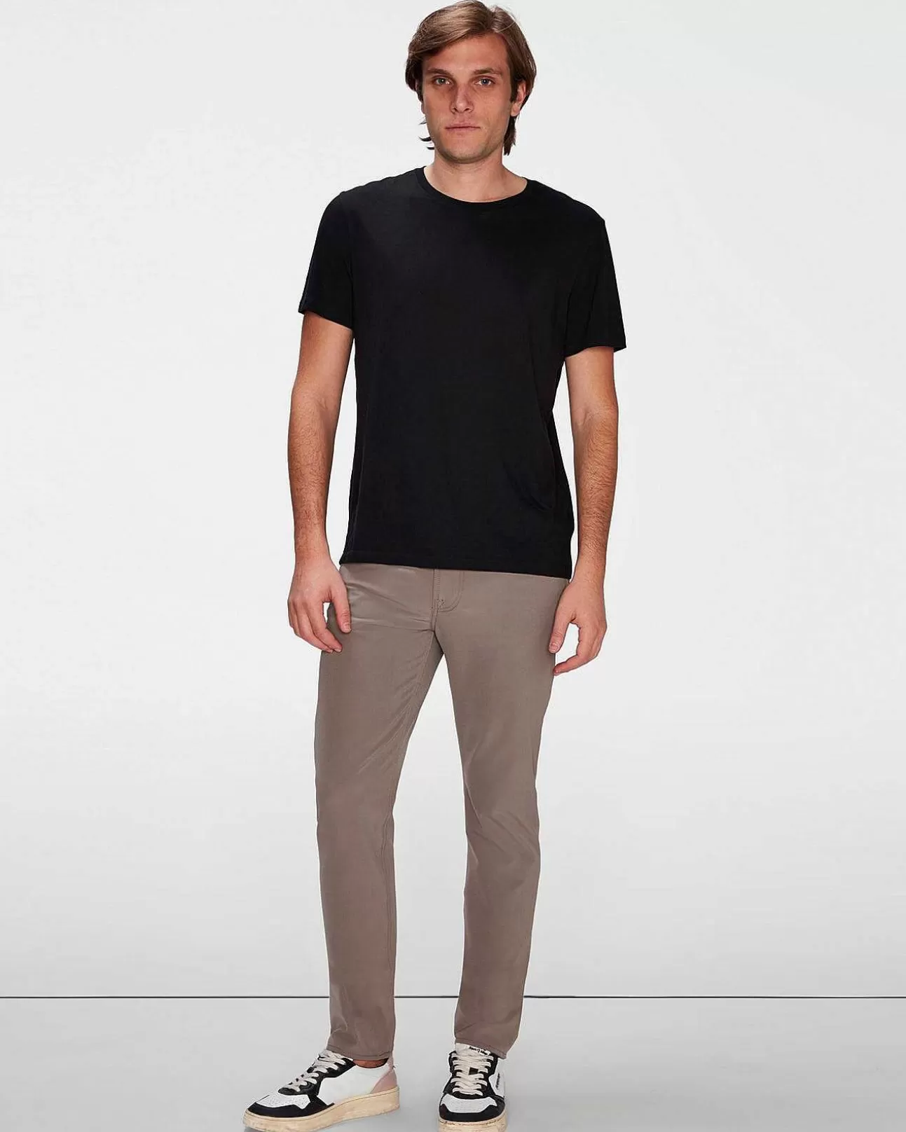 7 For All Mankind Tech Series Slimmy Tapered In Hellgrau Flash Sale