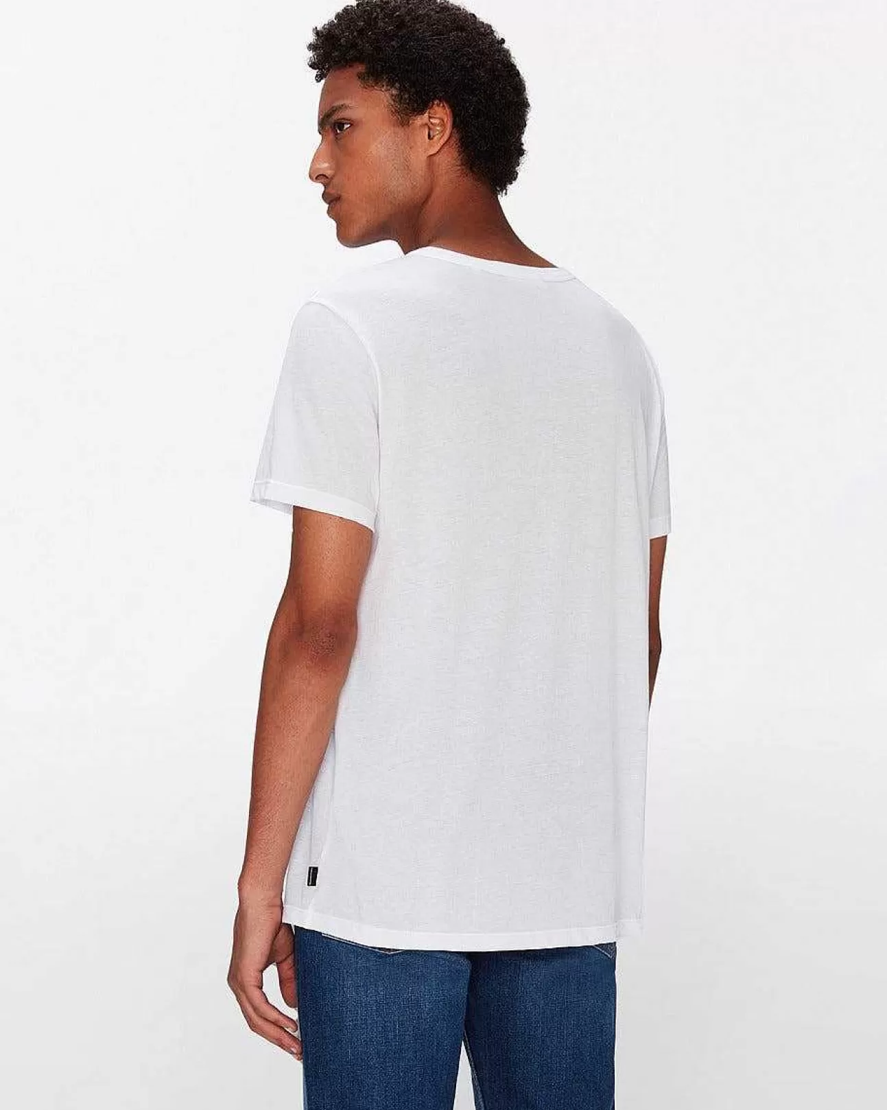 7 For All Mankind T-Shirt Aus Federleichter Baumwolle Weis Cheap