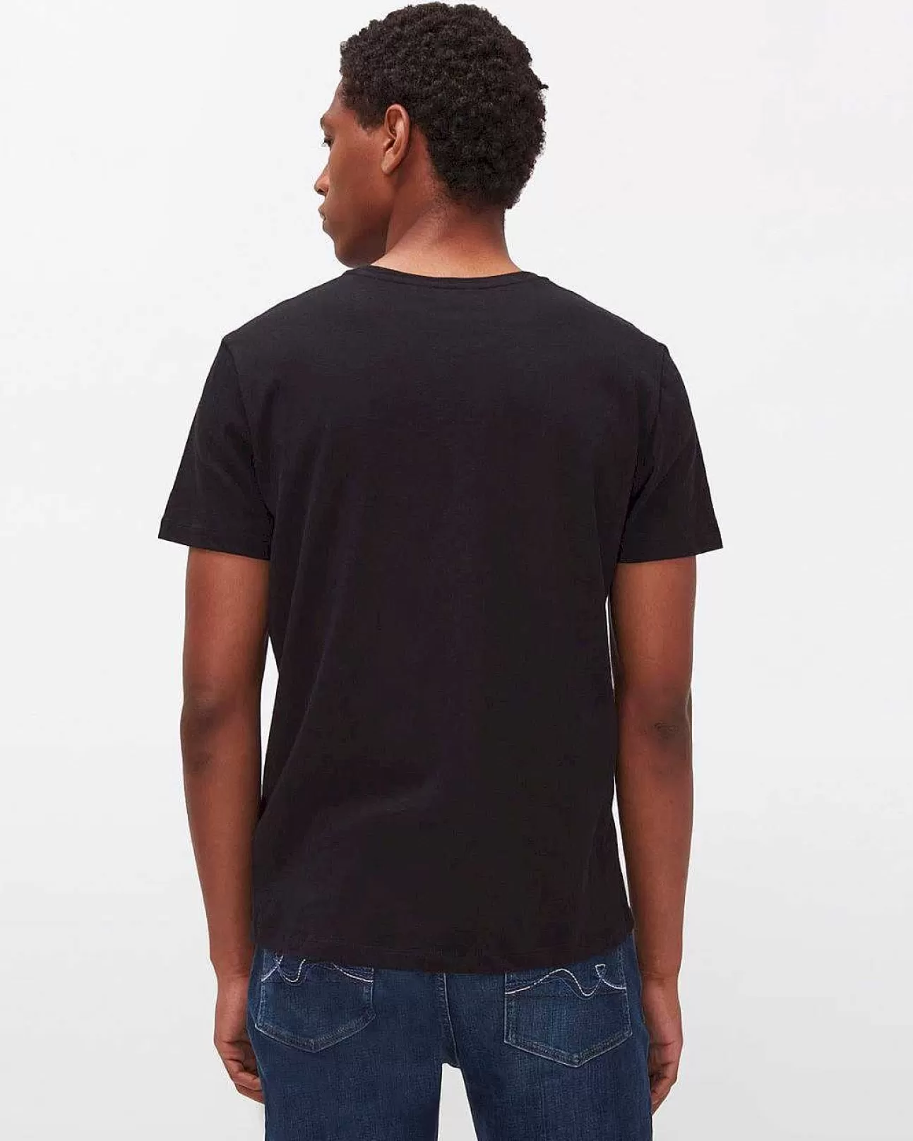 7 For All Mankind T-Shirt Aus Kaschmirmischung Schwarz Hot